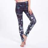 FCCEXIO Brands Winter New Fashion Women Work Out Leggings Galaxy Geometric 3D Print Leggins Fitness Legging Sexy High Waist Pant