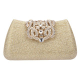 Fawziya Handbags Women Bags Bling Glitter Purse For Girls Crown Box Clutch Evening Bags