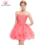 Cocktail Dresses Black Pink Grace Karin luxury Sequined robe de cocktail courte Summer elegant Short coctail Party Dresses