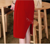 Cocktail Dress Elegant Backless Sexy Party Gown Special Occasion Wine Red Cocktail Dresses Vestido De Festa Curto
