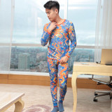 COCKCON Underwear Cotton Men Thermal Underwear Autumn Men's Warm Underwear Men Long Johns Winter Set With velvet and thicken