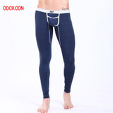 COCKCON Men's Mesh Breathable Low Rise Long johns Thermal Pants Underwear Trousers S M L
