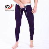COCKCON Men's Mesh Breathable Low Rise Long johns Thermal Pants Underwear Trousers S M L