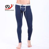 COCKCON Men's Mesh Breathable Low Rise Long johns Thermal Pants Underwear Trousers S M L