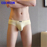 COCKCON Men Underwear Gay Nylon Sexy Mens Underwear Men's Briefs Slip Hombre Men Penis Underpants Man Panties Slips 812