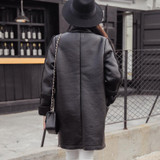 Coat Women Suede Lamb Wool Jacket Manteau Femme Womens Winter Jackets Long Parka Winter Coat Women Ukraine Cotton Coats C2578