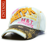 CNTANG 2017 Fashion Denim Caps Women Baseball Cap Spring Hip Hop Skull Snapback Hat Summer Casual Baseball Hats For Female