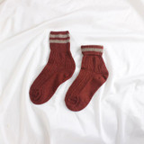 CNRUBR Wool Warm Women Socks Thicken American Style Sock Design For Female High-grade Comfortable Casual Sock For Winter