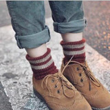 CNRUBR Wool Warm Women Socks Thicken American Style Sock Design For Female High-grade Comfortable Casual Sock For Winter