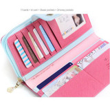 Clutch Long Zipper Hot Lady Wallet Female Women Purse Luxury Famous Brand Perse Money Bags Card Holder Walet Cuzdan Vallet Phone