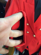CLUBrand Fashion Slim Red Blazer Women Double Breasted Gold Color Buttons Blazer Brief Suit Jacket Women Blazers and Jackets