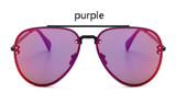 big frame Aviator gold pink Sunglasses Women Australian brand design shades metal mirror sun glasses men 2017 fashion lunettes
