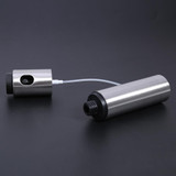 BBQ Silver Stainless Steel Olive Oil Spraying Bottle Practical Oil Injector Vinegar Sprayer Pot Cookware Kitchen Tools