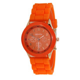 bayan kol saati 2017 Geneva Casual Women Dress Watch Silicone Rubber Jelly Gel Quartz Analog Sports Wrist Watch relogio feminino