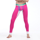 Hot Sale New WJ Men's Sexy Thermal Underwear Modal Fashion Long Johns colors Low-waist Cotton Pants legging Trunks #WJ05