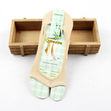 Hot Sale New Bamboo Fibre Women Summer Thin Open Toe Socks Anti Slip Ankle Boat Socks Invisible non-slip Cotton 1pair wholesale