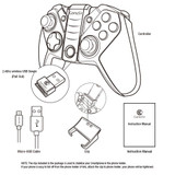 GameSir G4s Bluetooth Gamepad for Android TV BOX Smartphone Tablet 2.4Ghz Wireless Controller for PC VR Games