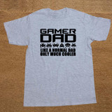 Gamer Dad Christmas Fathers Day Playstation PC Funny Mens T-Shirt T Shirt Short Sleeve Cotton Casual Top Tee