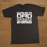 Gamer Dad Christmas Fathers Day Playstation PC Funny Mens T-Shirt T Shirt Short Sleeve Cotton Casual Top Tee