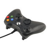 Gamepad USB Wired Joypad Controller For Microsoft for Xbox Slim 360 for PC for Windows7 Black Color Joystick Game Controller