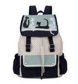 FZMBAI 2017 fashion women backpack multicolor cat backpack high quality lady canvas backpack travel Bags