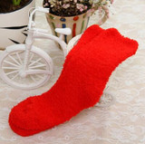 Fuzzy Socks for Women Winter Fluffy Doudou Material Thick Warm Fleece Sleep Socks