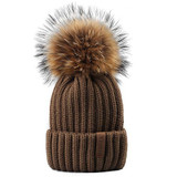 FURTALK Unisex Kids Ages 2-7 Warm Winter Pom Pom Hat for Girls and Boys Chunky Thick Stretchy Knit Beanie Hats