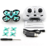 FuriBee F36 Mini UFO Quadcopter Drone 2.4G 4CH 6-Axis Headless Mode Remote Control Toys Nano RC Helicopter RTF Mode2 VS JJRC H36