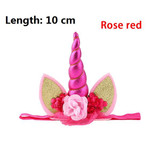 Unicorn Headband for Kids Girls Birthday Gift Headwear Party HolidayCosplay Elastic Hairband Hair Accessories