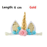 Unicorn Headband for Kids Girls Birthday Gift Headwear Party HolidayCosplay Elastic Hairband Hair Accessories