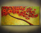 Unframed Thick Textured  Modern Hand Painted Palette Knife Oil Painting Canvas Wall Art Picture For Living Room Home Artwork