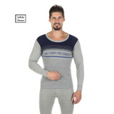Underwear Leisure Suit Warm Thermal Underwear Mens Long Johns Thermal Underwear Thick Cotton Printed Long Johns Set