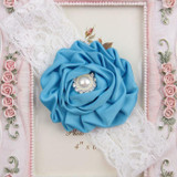TWDVS Newborn Headwear Flower Headband Pearl Hair Accessories Kids Headwear 168