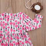 Tutu Party Flower Princess Mini Tutu Dress Girl Dresses Sundress Newborn Toddler Baby Kids Girls Clothes