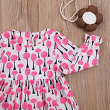 Tutu Party Flower Princess Mini Tutu Dress Girl Dresses Sundress Newborn Toddler Baby Kids Girls Clothes