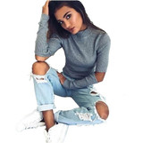 turtleneck off shoulder knitted sweater women autumn Fashion tricot pullover jumpers Pull femme oversized capes