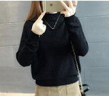 Turtleneck knitting sweater 2017 New women Casual cotton knitted winter sweater pullover female 2017 Autumn winter jumper