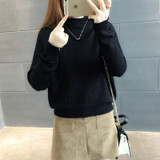 Turtleneck knitting sweater 2017 New women Casual cotton knitted winter sweater pullover female 2017 Autumn winter jumper