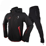 Outdoor jacket and pants for men sportwear hiking clothes camping climbing treking