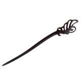 Vintage Wooden Hair Stick Pin Handmade Carved Wood Hair Accessories Plum Flower/Butterfly Vintage Wooden Hair Stick Pin Handmade Carved Wood Hair Accessories Plum Flower/Butterfly
