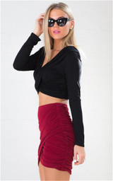 Vintage Women Skirts 2017 Sexy Pencil Skirt Women Saia Faldas Mujer Clubwear Bandage Skirts Mini Sexy High Waist Skirts Female