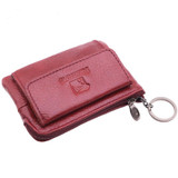 Vintage Wallet Purse Designer Brand Wallet Female Genuine Leather Women Wallets Luxury Mini Small Coin Purse Wallet Key Ring