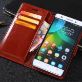 Vintage Wallet Stand PU Leather Case For Huawei Honor 6X 4C Pro GR5 2017 Y6 Pro Flip Cover Phone Case For Honor 5C 5X GR5