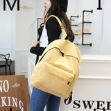 Vintage Unisex Corduroy Backpack Casual Preppy Chic School Bags for Teenage Girls Women Backpack Rucksack Female Backpack