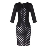 Vintage Summer Dress Female Zipper Office 2017 Vestidos De Festa Pencil Women Clothing Sexy Bodycon Clothes Robe Party Dresses