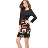 Vintage Summer Dress Female Zipper Office 2017 Vestidos De Festa Pencil Women Clothing Sexy Bodycon Clothes Robe Party Dresses
