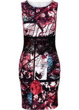 Vintage Summer Dress Women 2017 Elegant Floral Lace Dress Women New Arrival Sleeveless Blue Red Ladies Dresses European Style