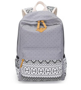 Vintage Stylish Women Backpack School bags for Teenagers Girls Ladies Bag Female Dotted Printing laptop backpacks mochilas