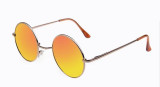 Vintage Steampunk Sunglasses Round Designer Steam Punk Metal Oculos de sol masculino Women Coating Men Retro Sun glasses YJ129
