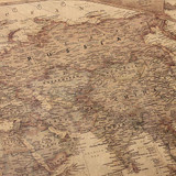 Vintage Retro Matte Kraft  Paper World Map Antique Poster Wall Sticker Home Decora 72.5*47.5CM~GS487